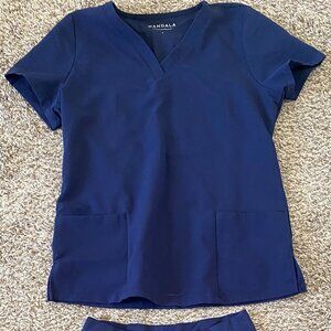 Mandala Scrubs Set